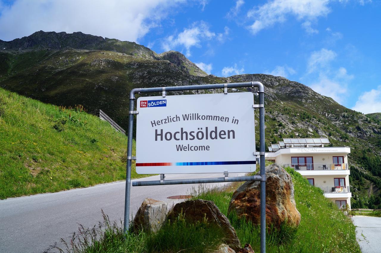 Apartmenthaus Enzian Hochsoelden Екстериор снимка